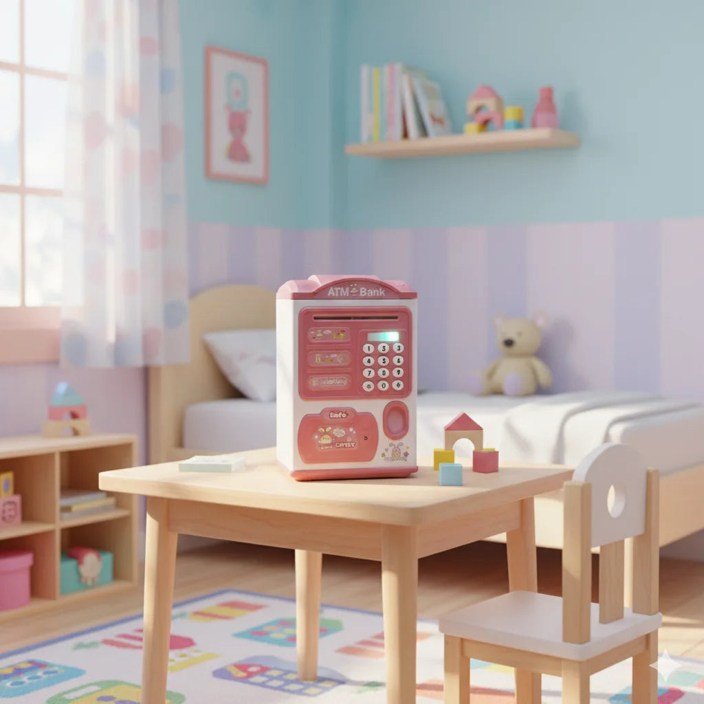 Tirelire Coffre-Fort Enfant