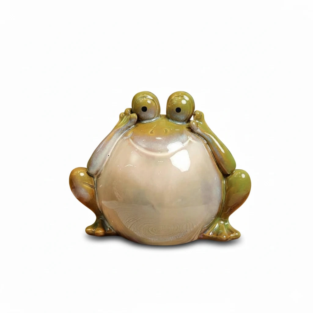 Tirelire Grenouille Céramique