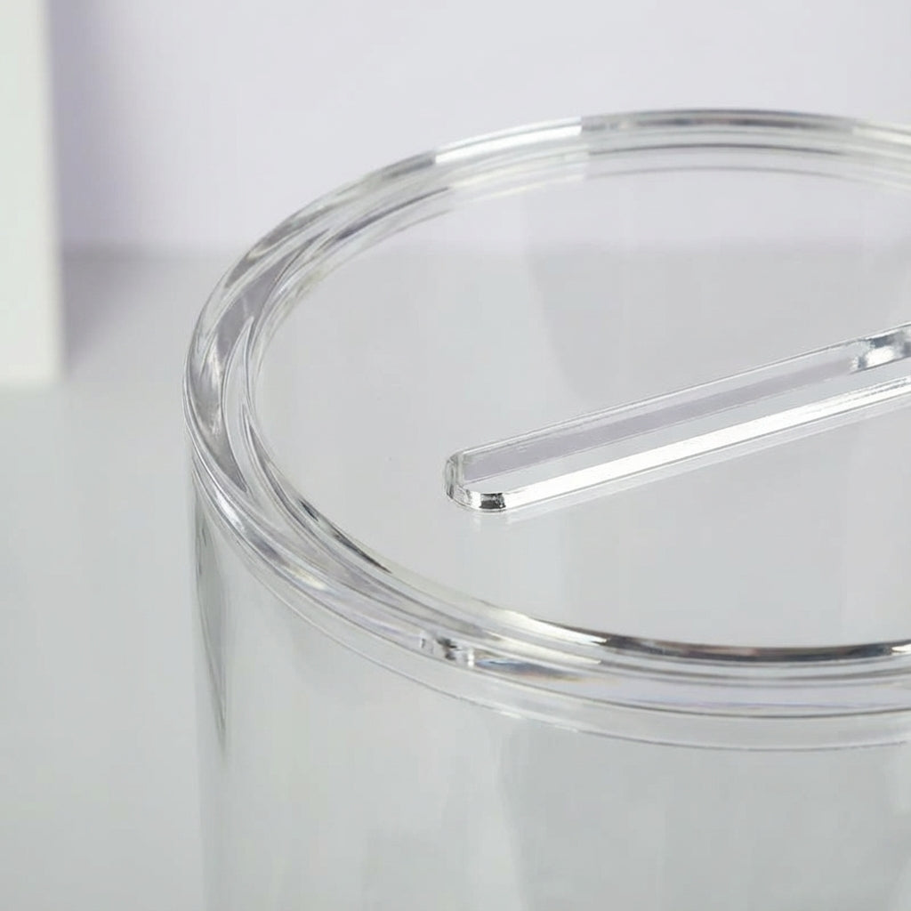 Tirelire Transparente Sans Ouverture