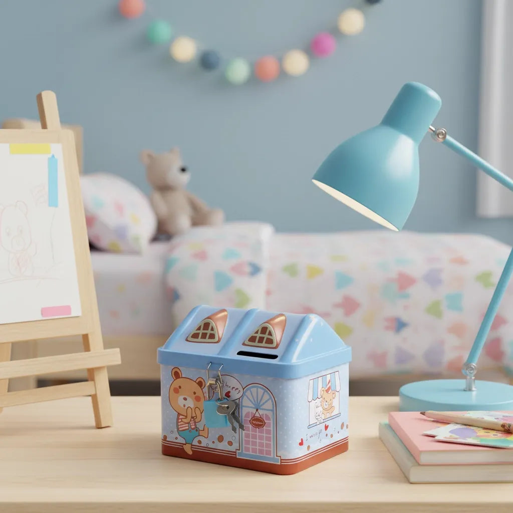 Boîte à Tirelire avec Cadenas