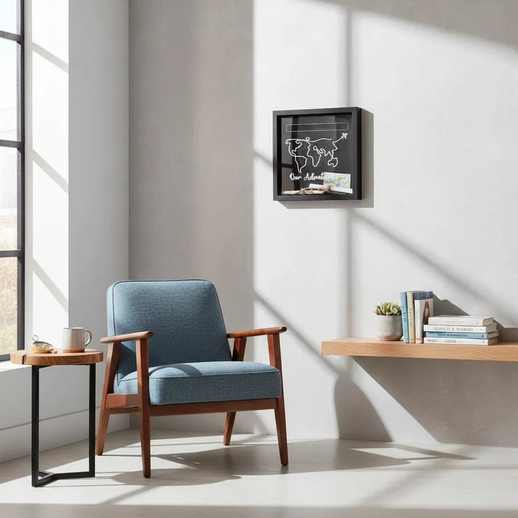 Cadre Tirelire Voyage