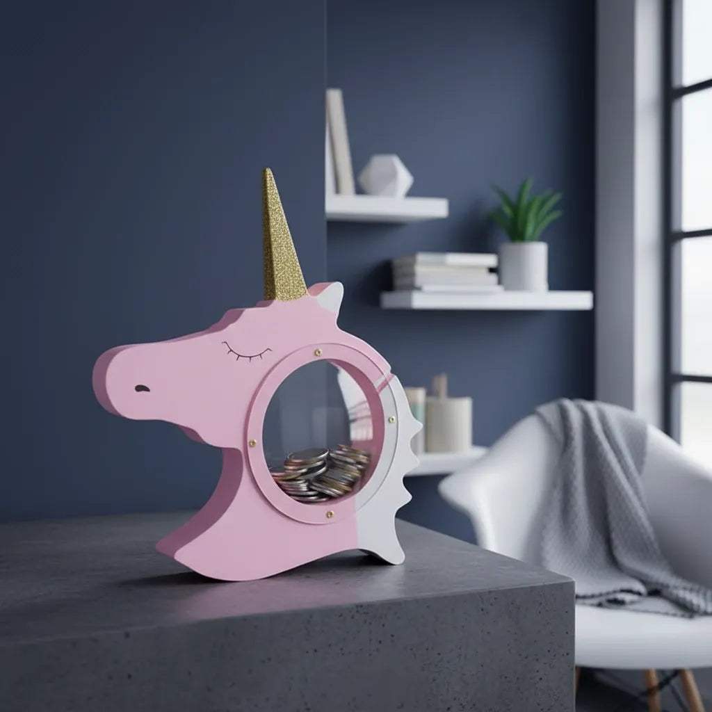 Grosse Tirelire Licorne