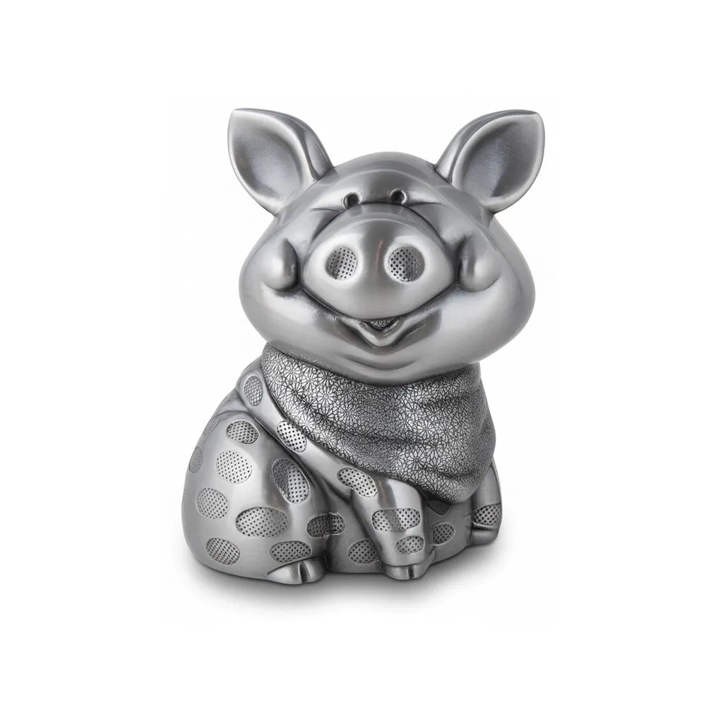 Tirelire Argentée Cochon