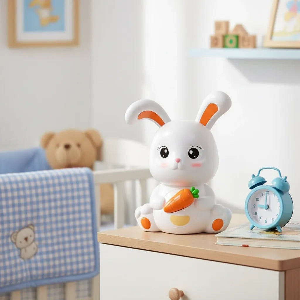 Tirelire Bébé Garçon Lapin