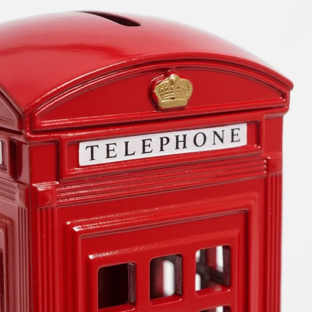 Tirelire Cabine Téléphonique Anglaise