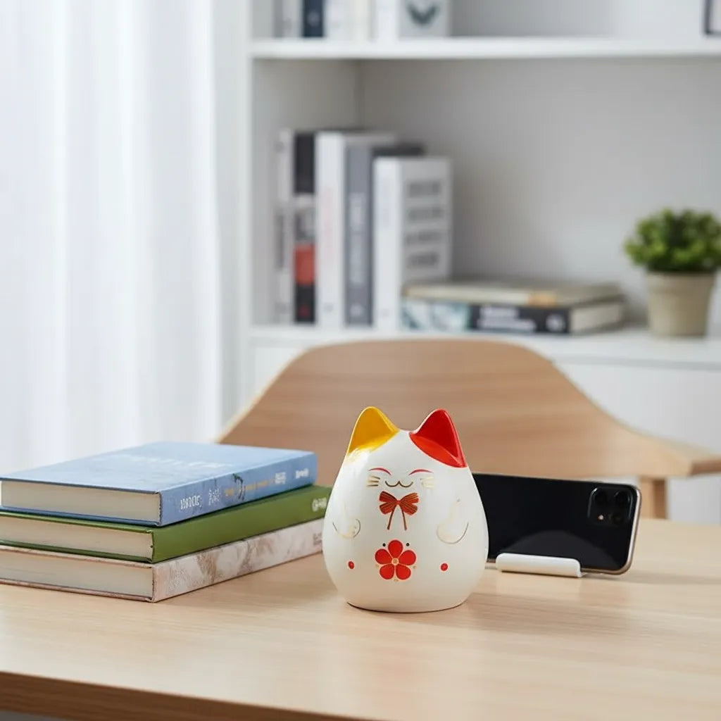 Tirelire Chat en Céramique