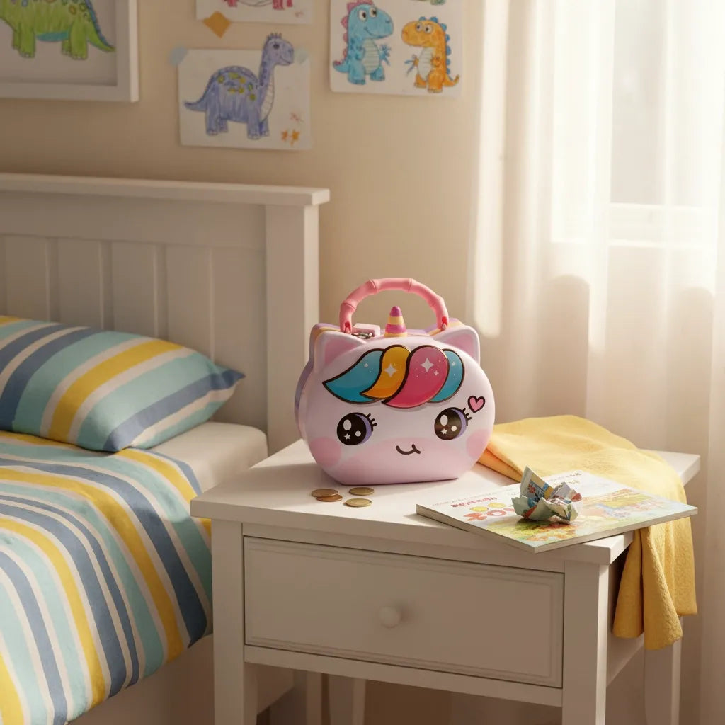Tirelire Chat Licorne