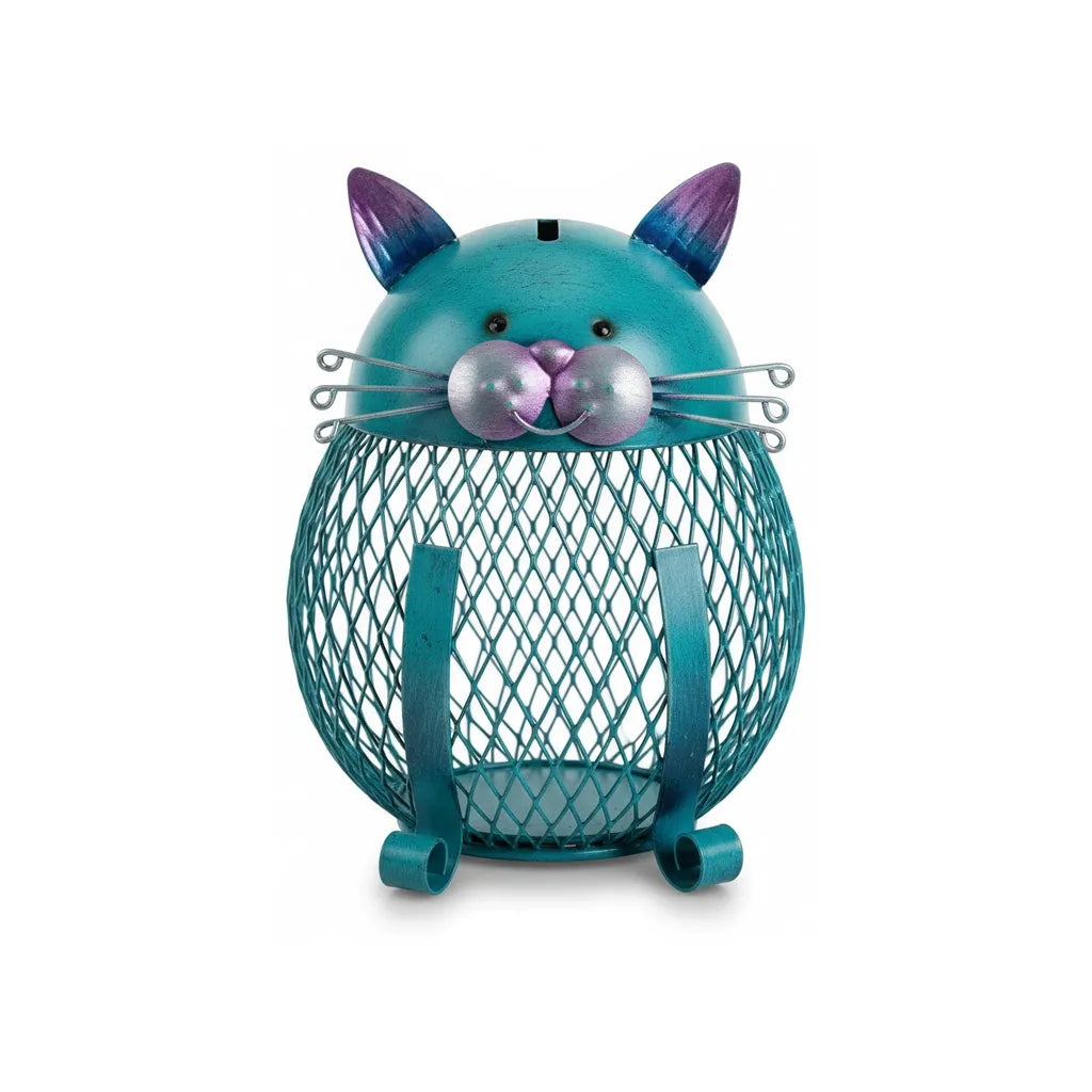 Tirelire Chat en Métal