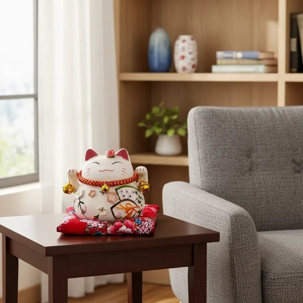 Tirelire Chat Porte-Bonheur