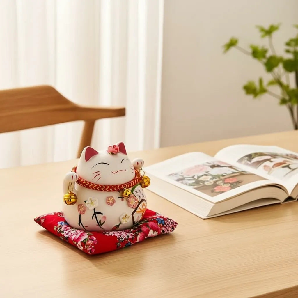 Tirelire Chat Porte-Bonheur