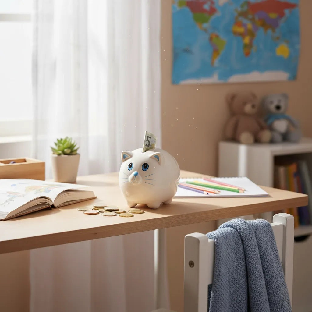 Tirelire Chat pour Enfant