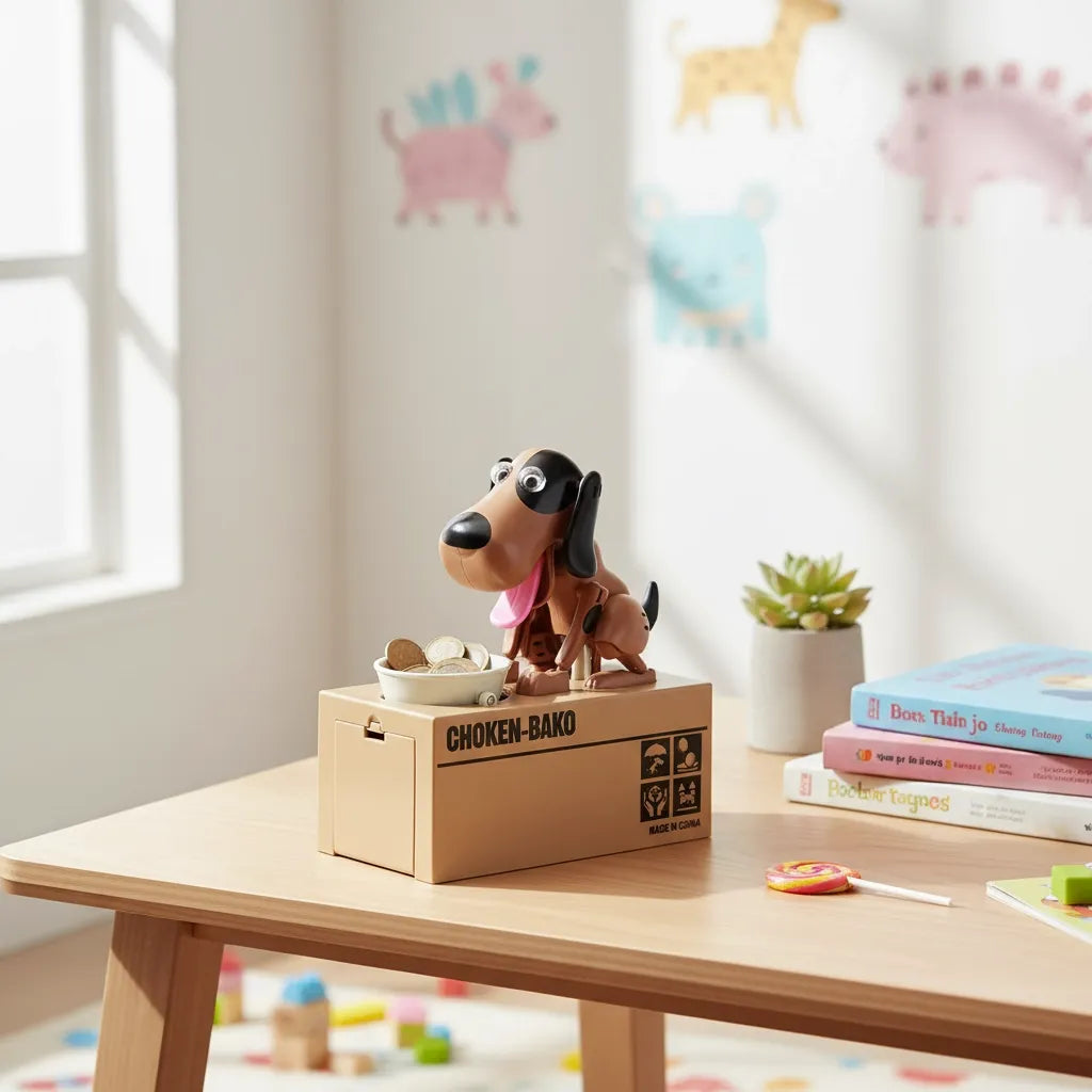 Tirelire Chien Gamelle