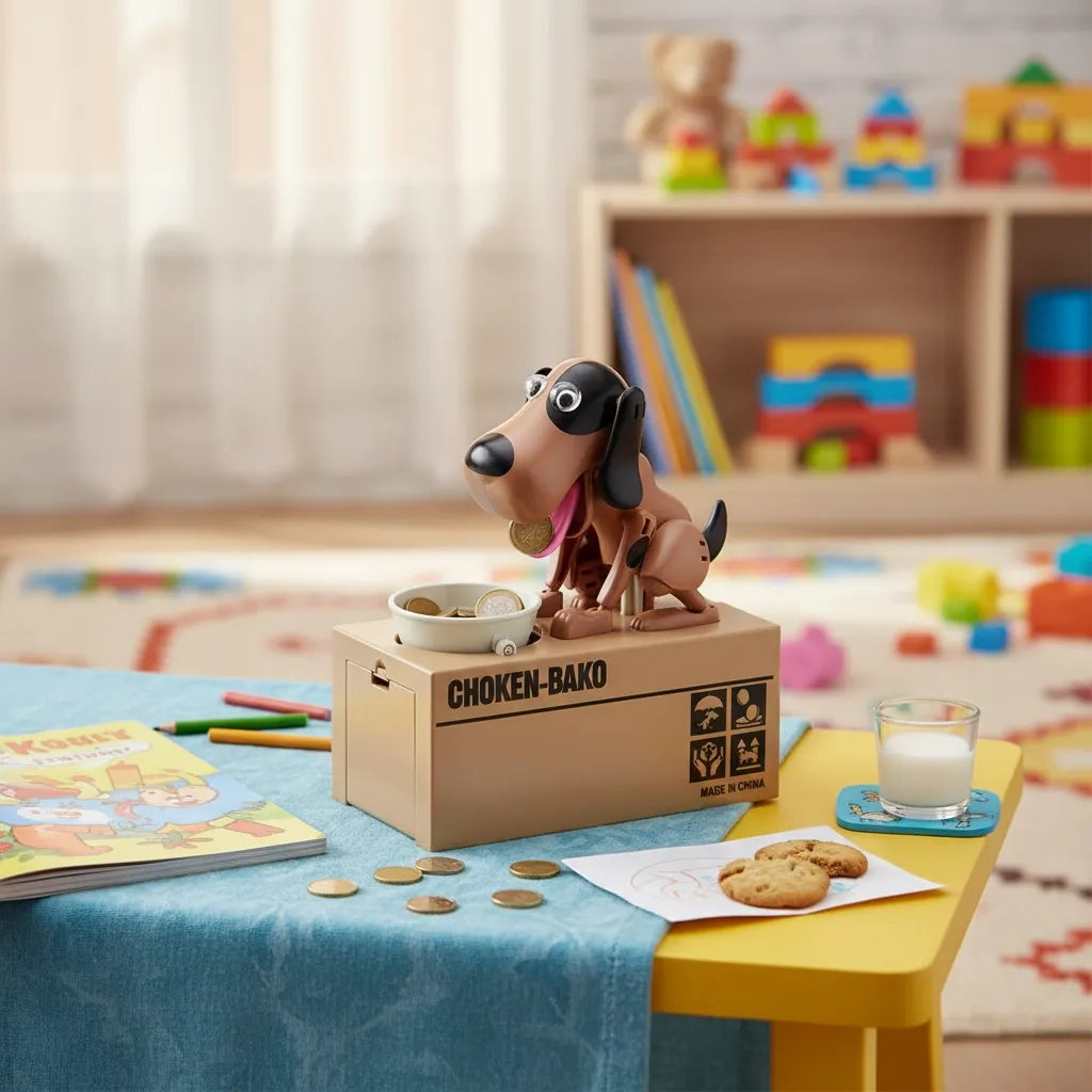 Tirelire Chien Gamelle