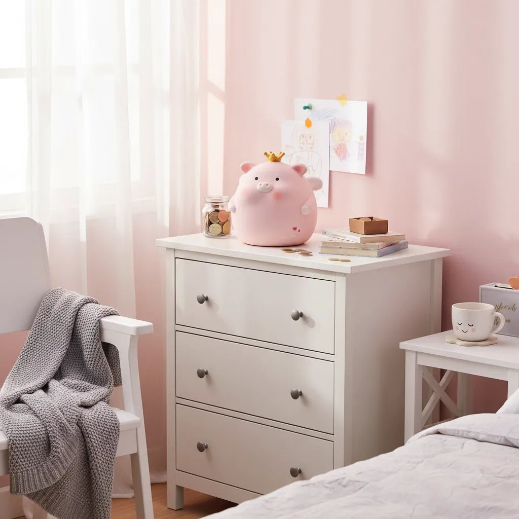 Tirelire Cochon Couronne