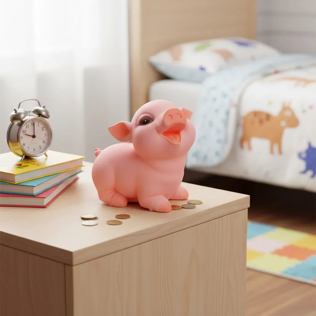 Tirelire Cochon en Plastique