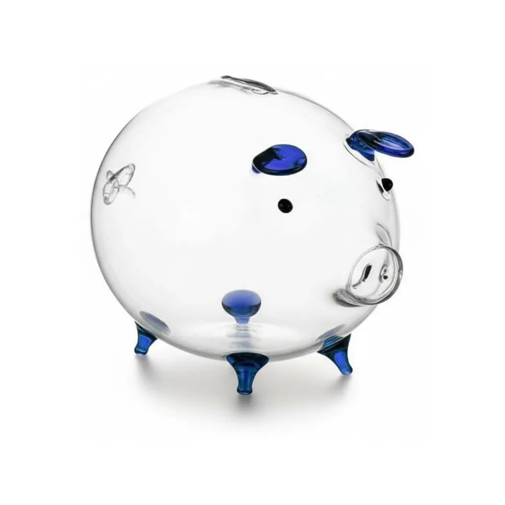 Tirelire Cochon en Verre