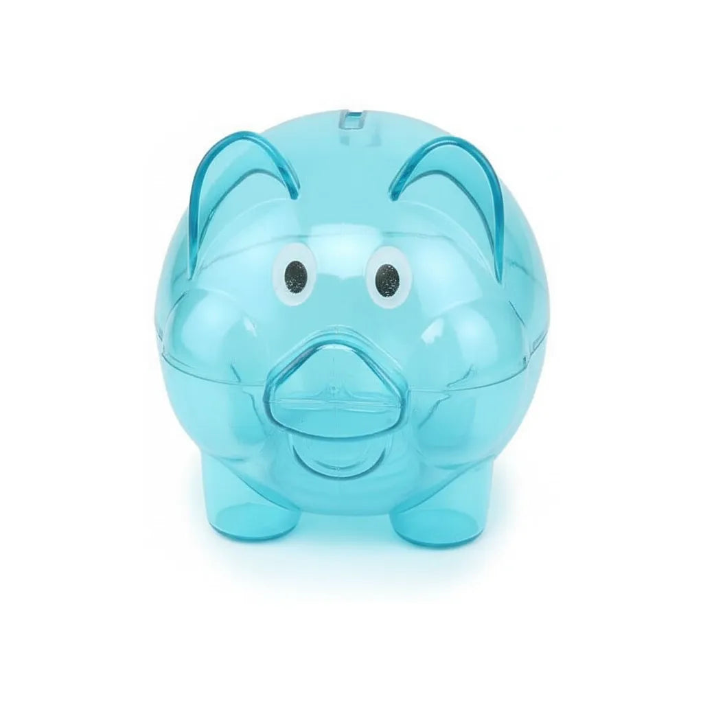Tirelire Cochon Transparente