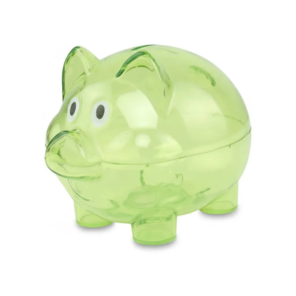 Tirelire Cochon Transparente