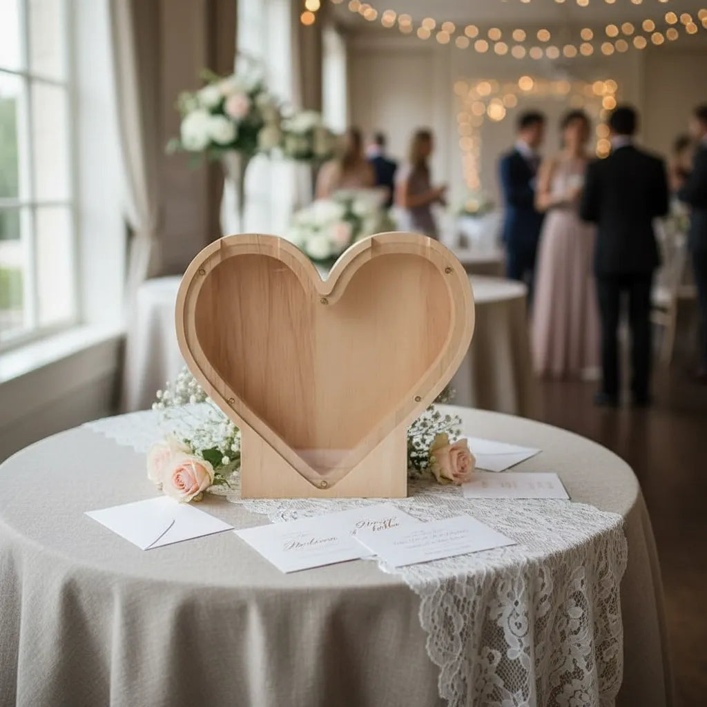 Tirelire Cœur Mariage