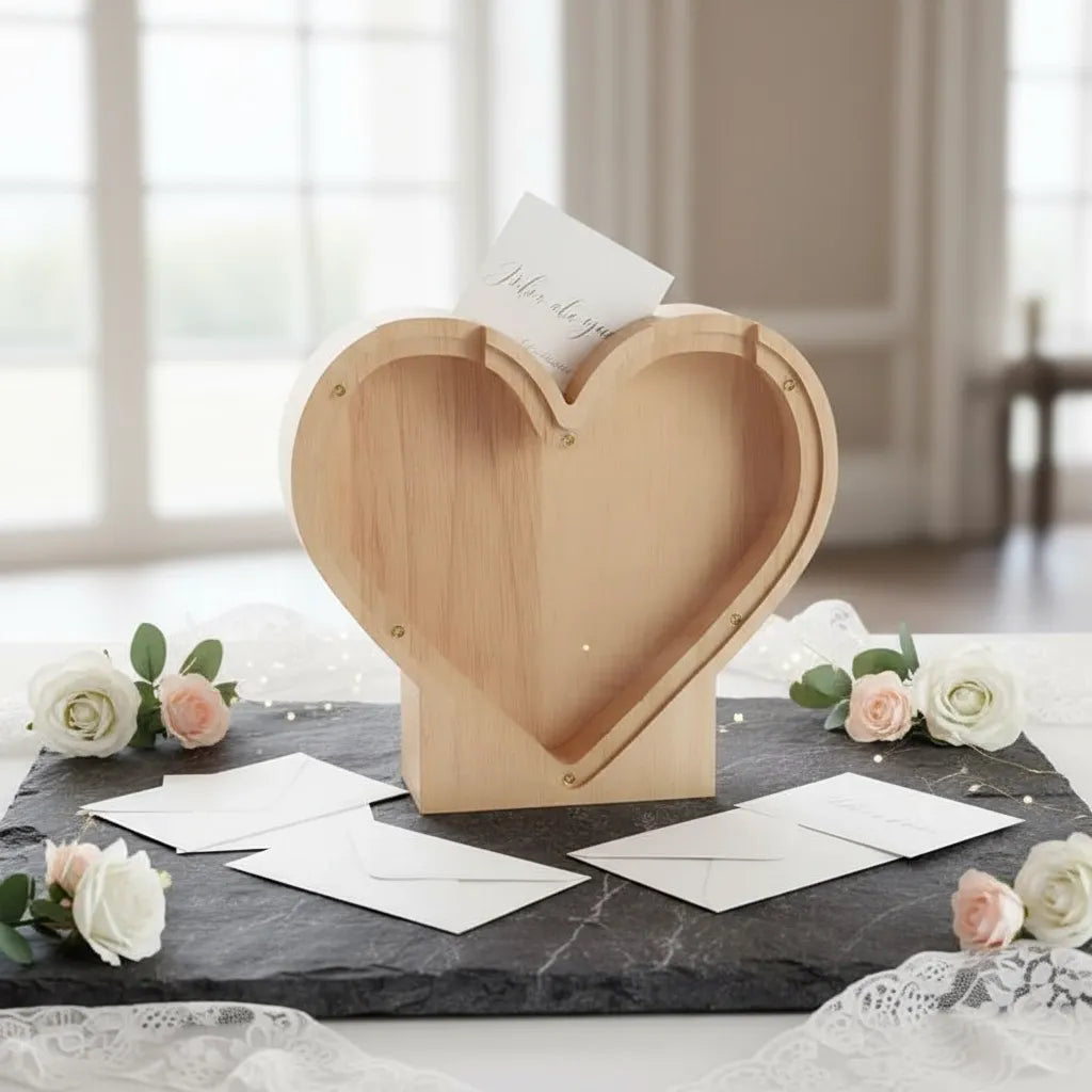 Tirelire Cœur Mariage