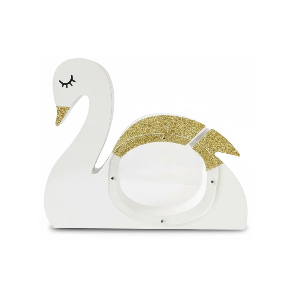 Tirelire Cygne Transparente
