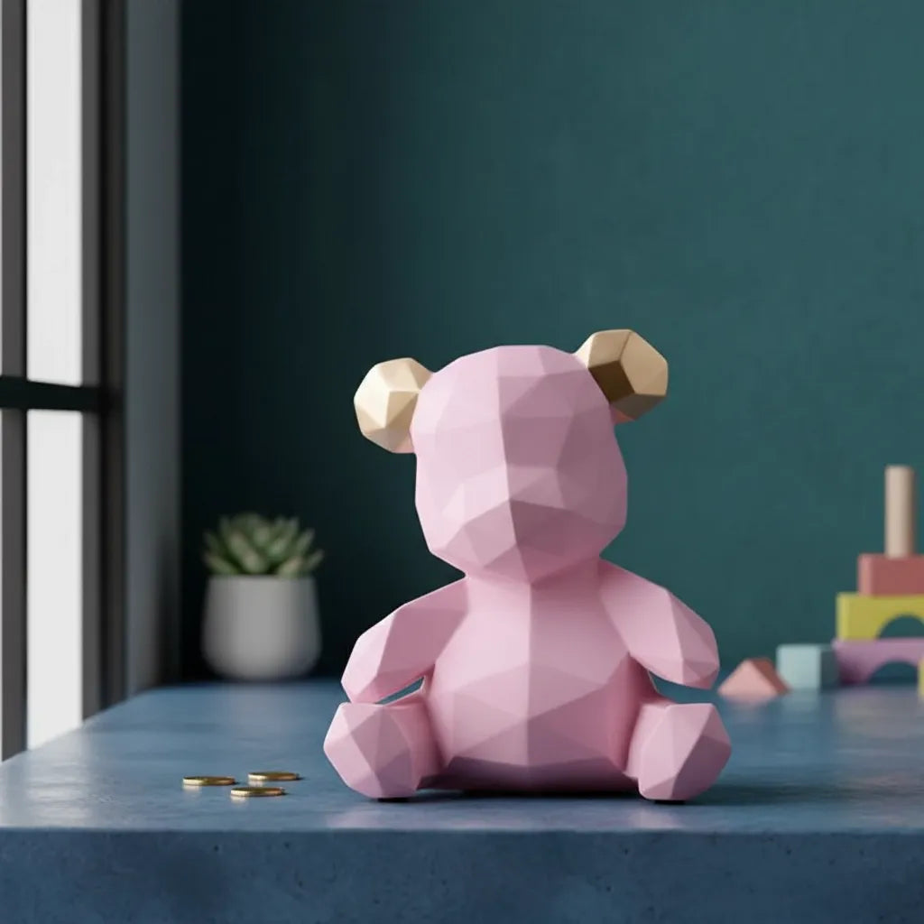 Tirelire Design Ours