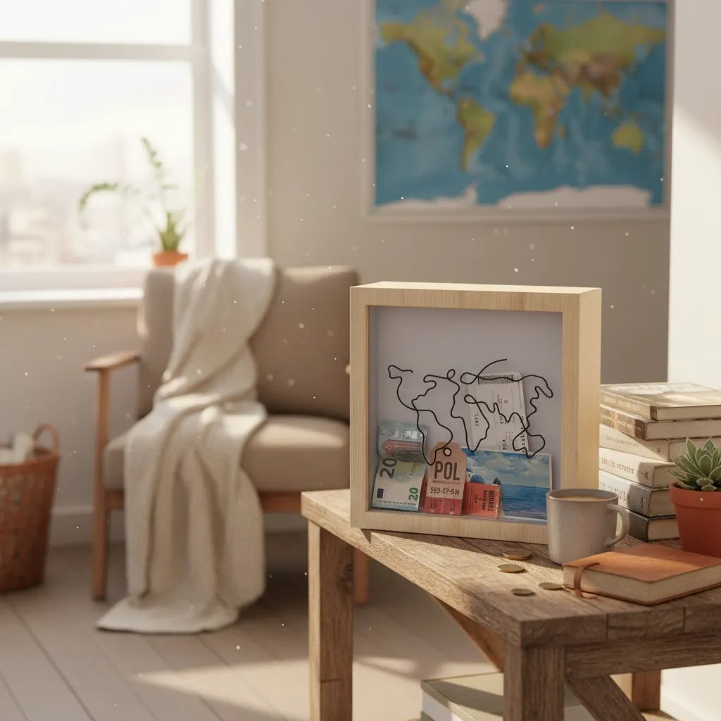 Tirelire Économie Voyage