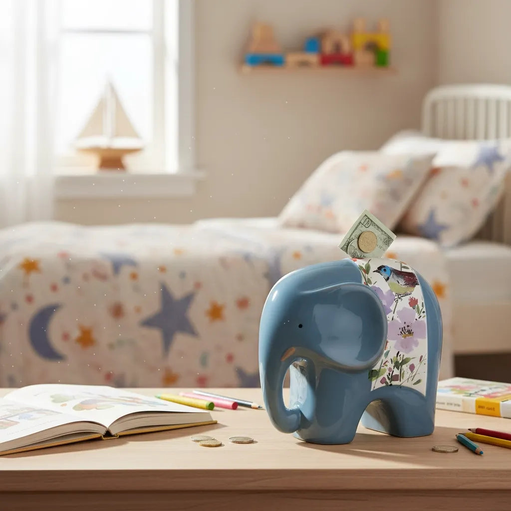 Tirelire Éléphant Design