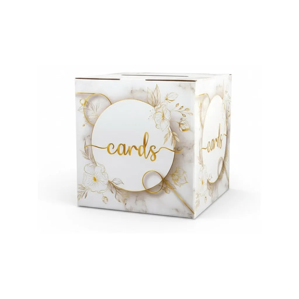 Tirelire en Carton pour Mariage