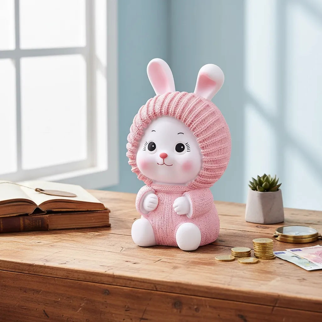 Tirelire Enfant Lapin