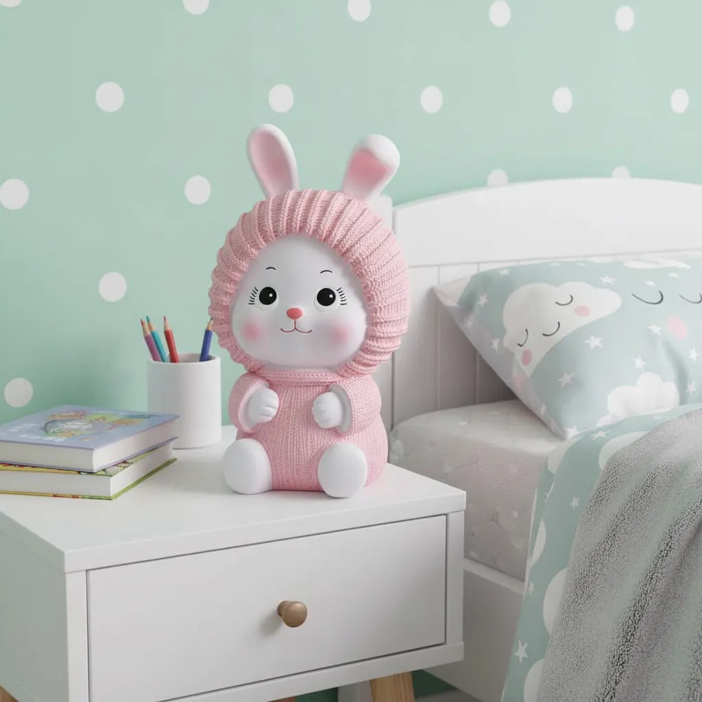 Tirelire Enfant Lapin