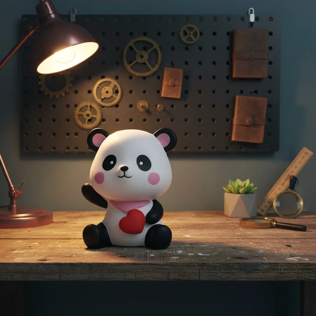 Tirelire Fille Panda