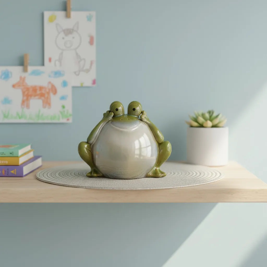 Tirelire Grenouille Céramique
