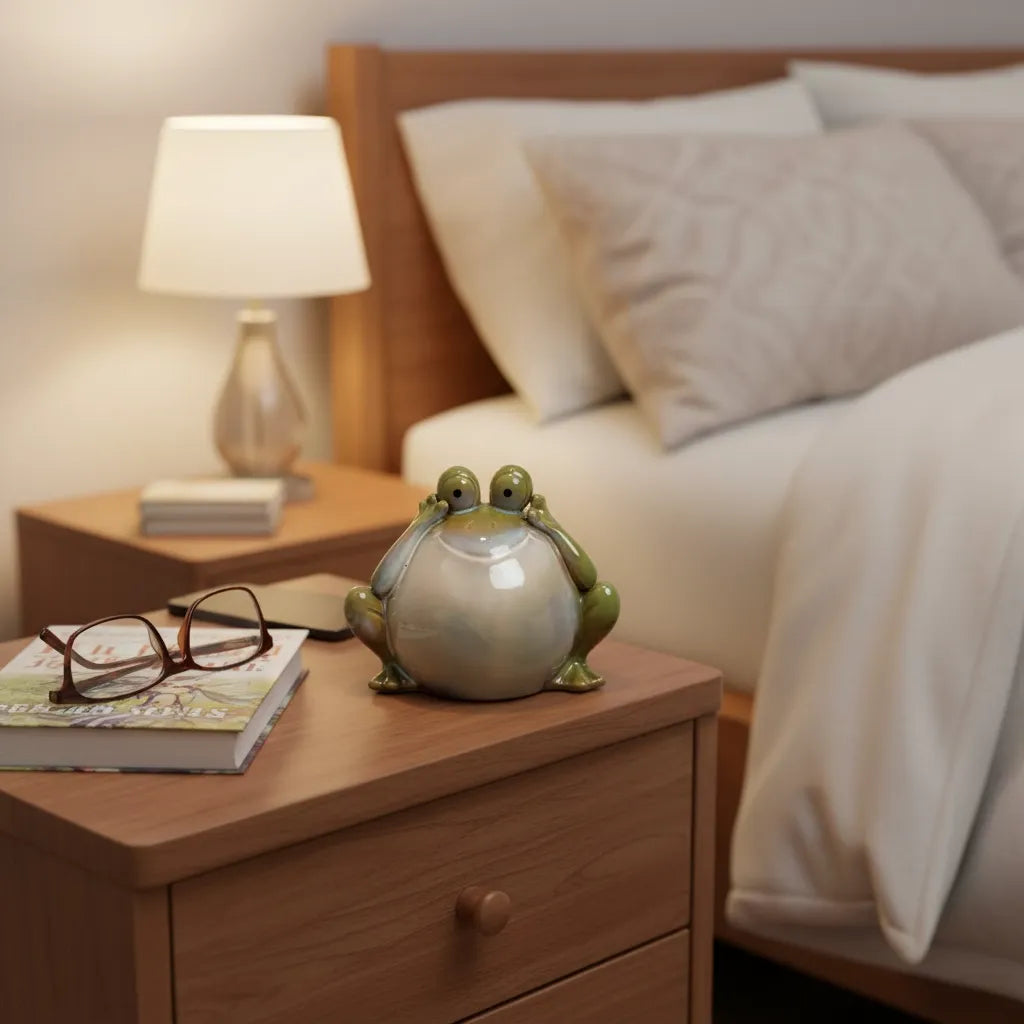 Tirelire Grenouille Céramique