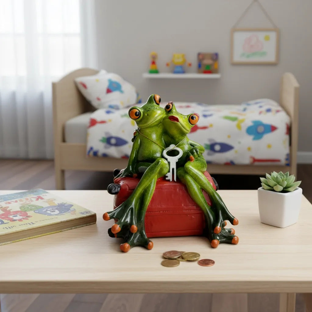 Tirelire Grenouille Verte