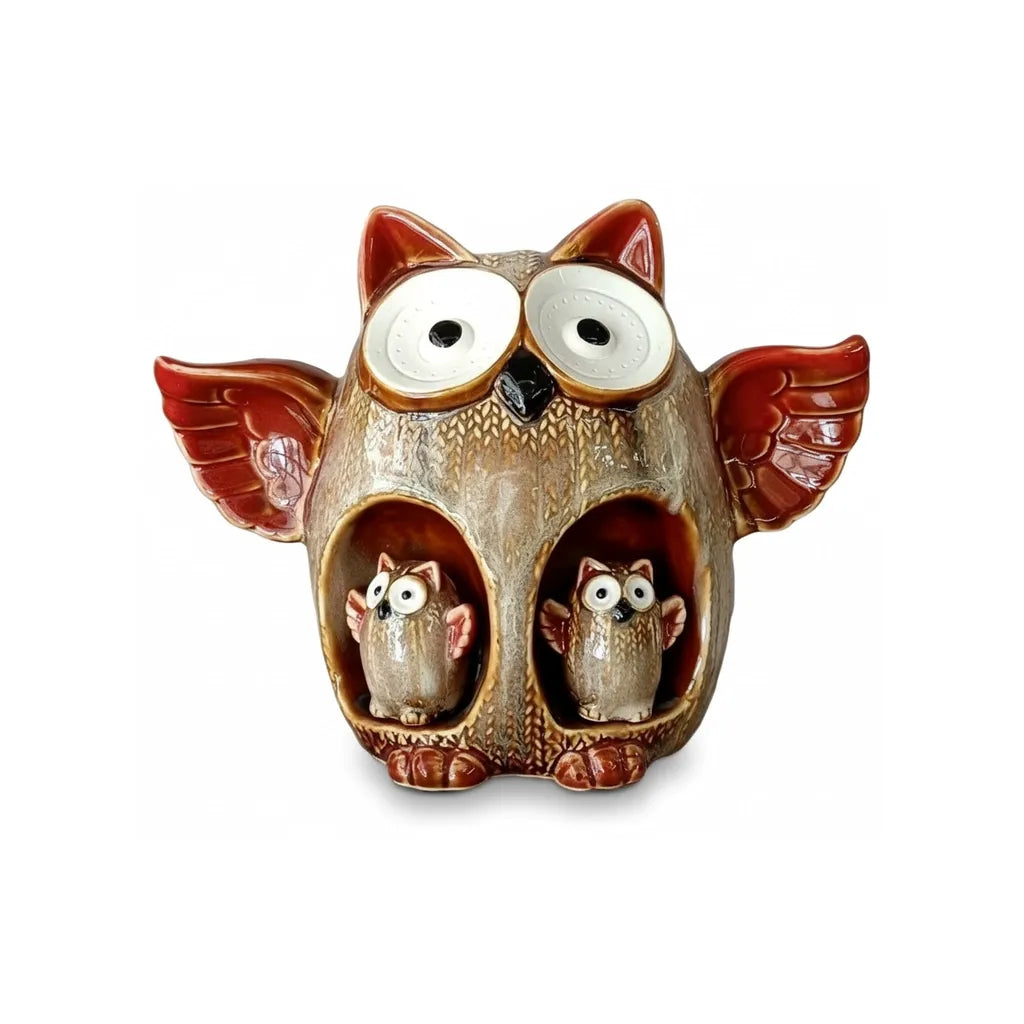 Tirelire Hibou Céramique