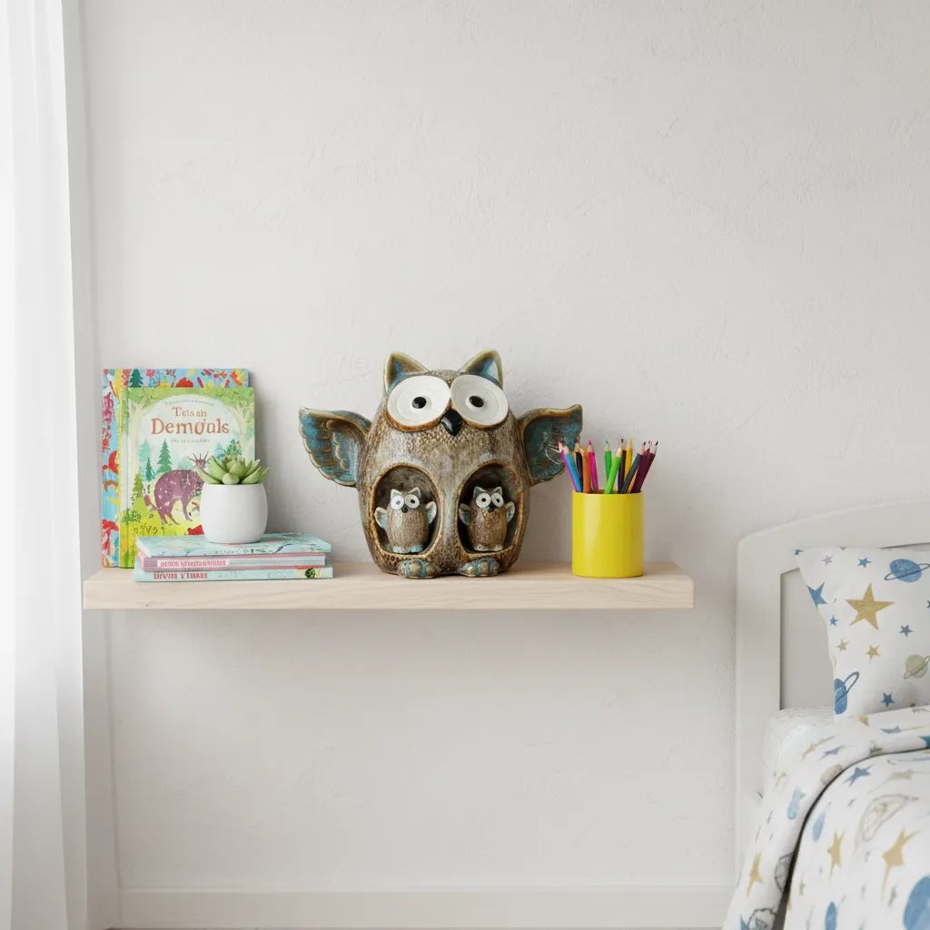 Tirelire Hibou Céramique