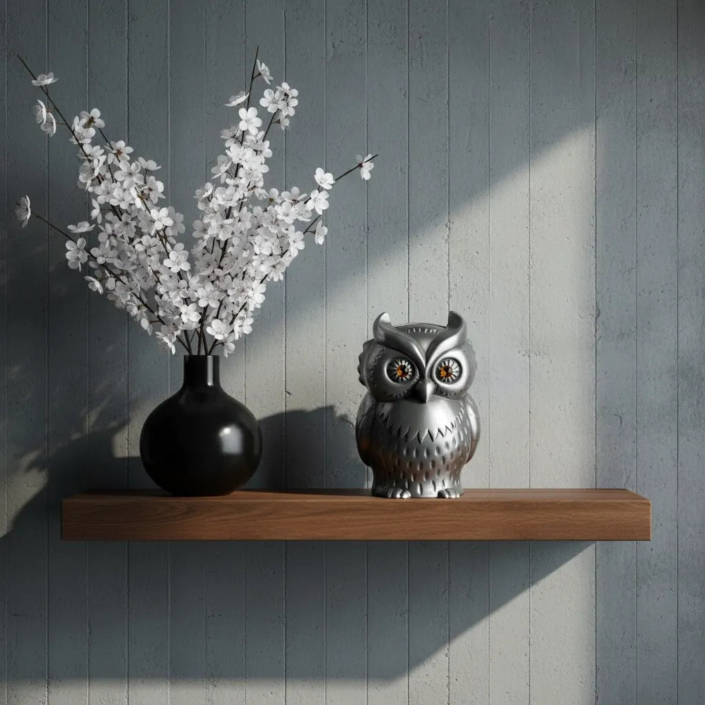 Tirelire Hibou en Métal