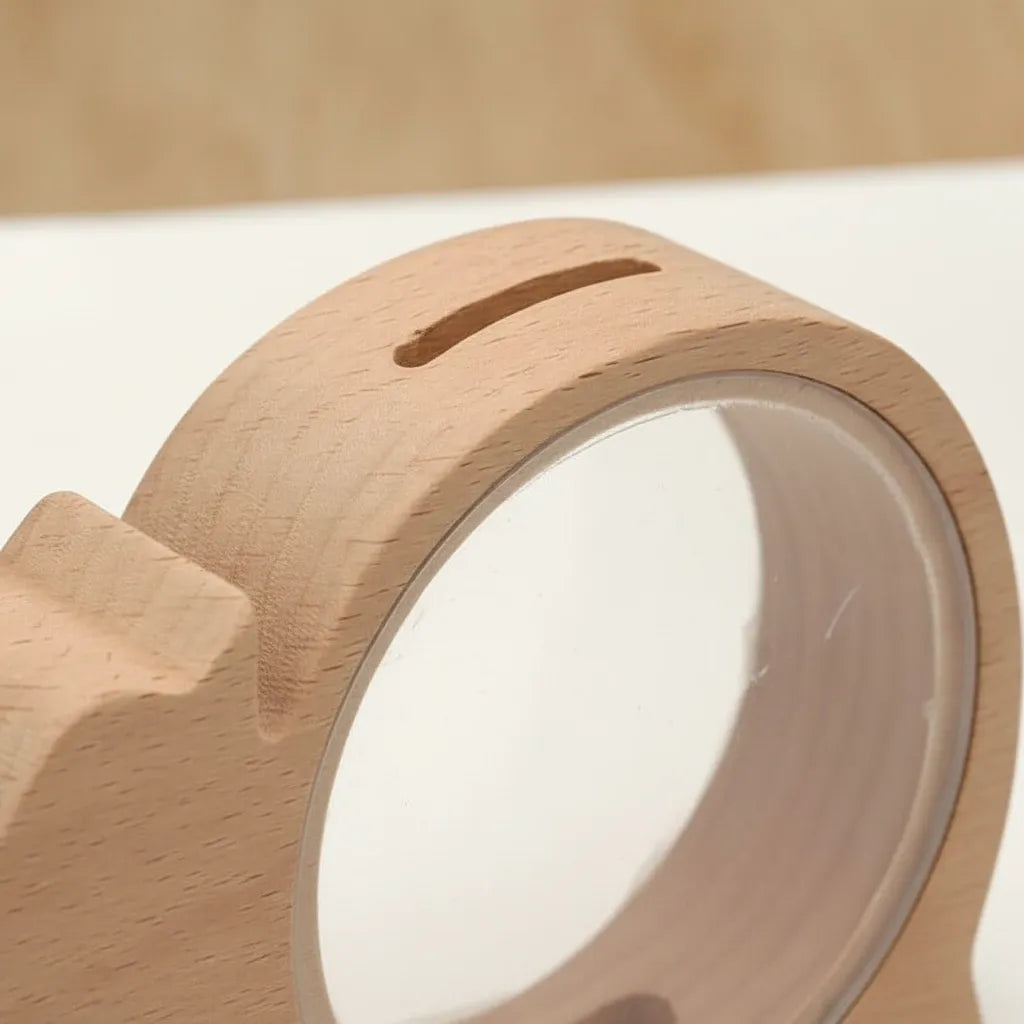 Tirelire Hippo en Bois