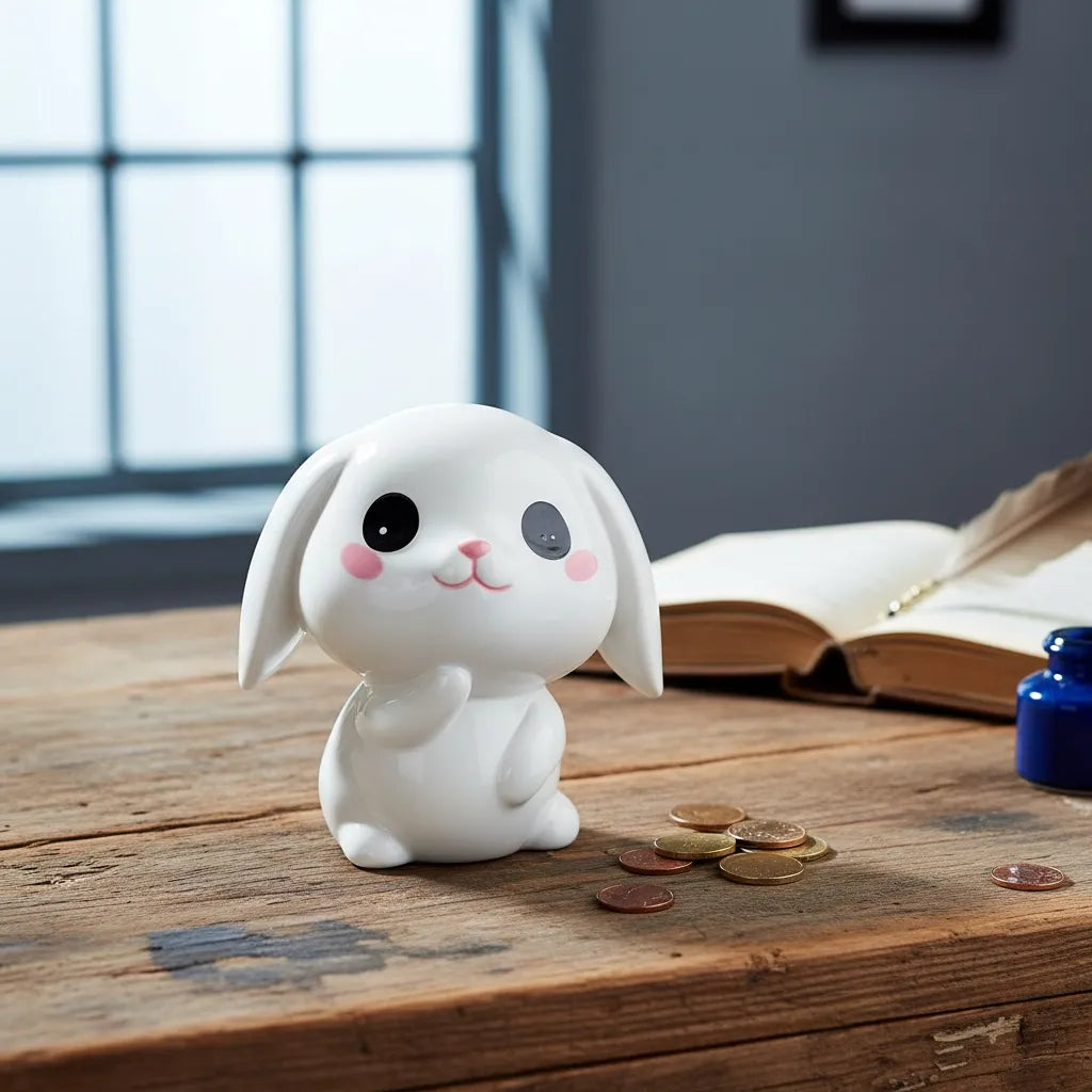 Tirelire Lapin Céramique