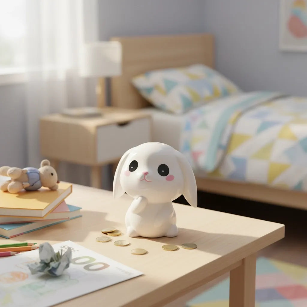 Tirelire Lapin Céramique