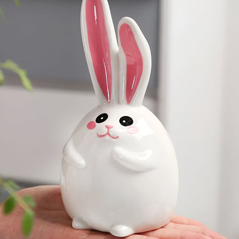 Tirelire Lapin Céramique