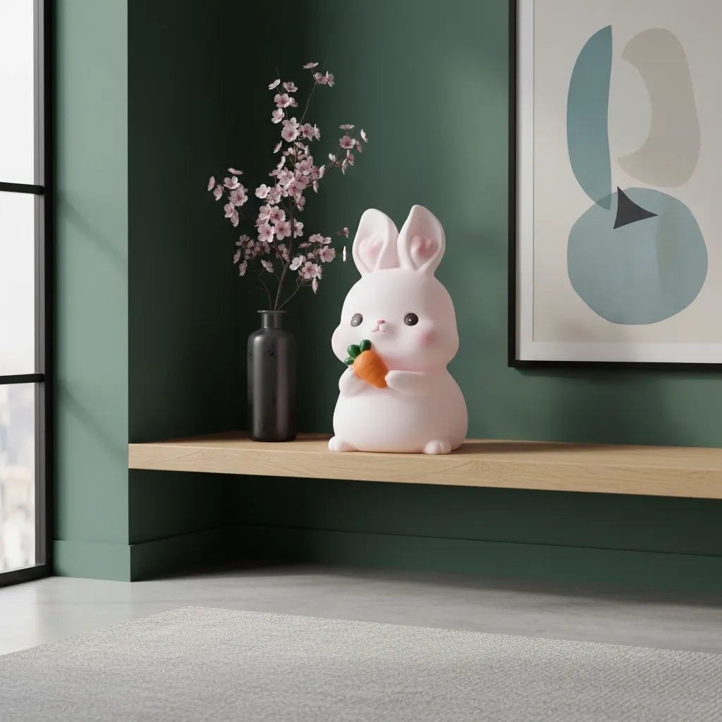 Tirelire Lapin Rose