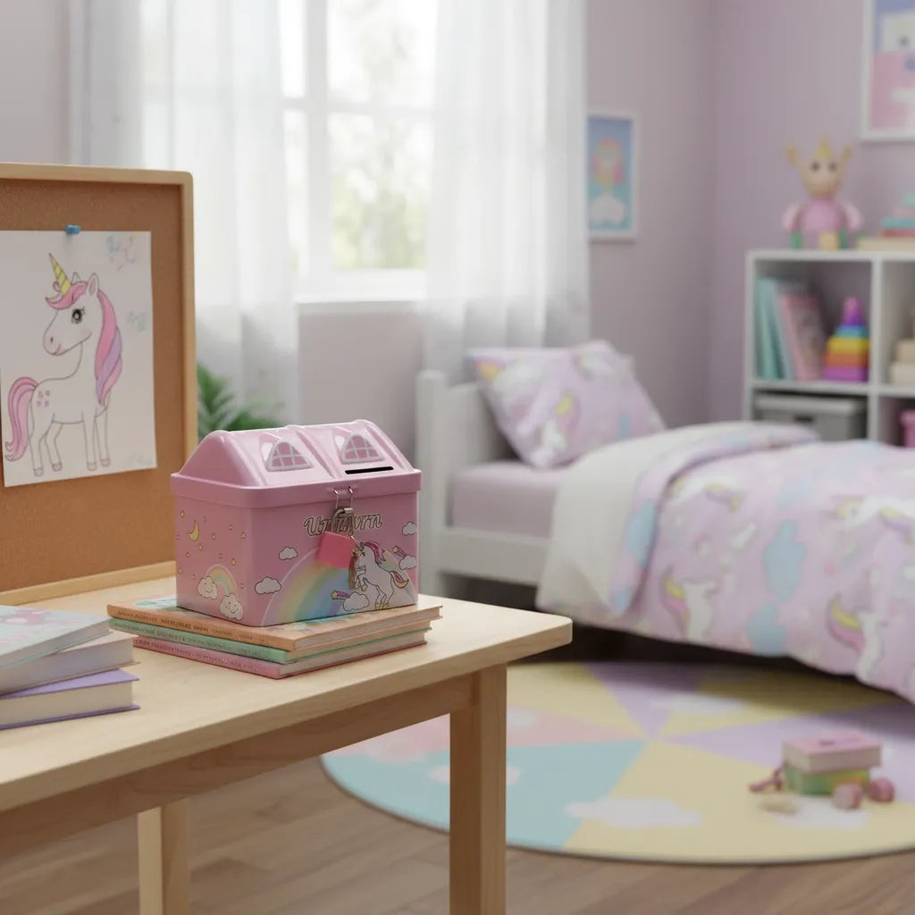 Tirelire Licorne Incassable