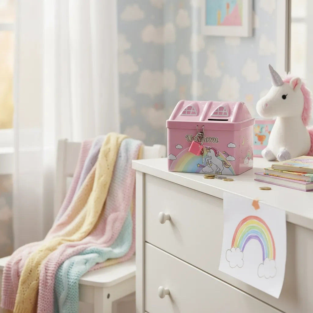 Tirelire Licorne Incassable