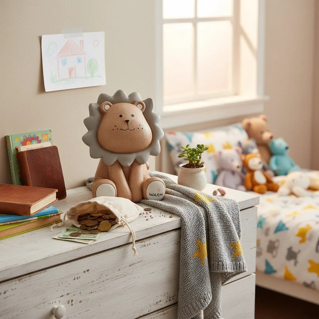 Tirelire Lion