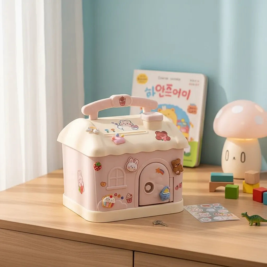Tirelire Maison pour Enfant