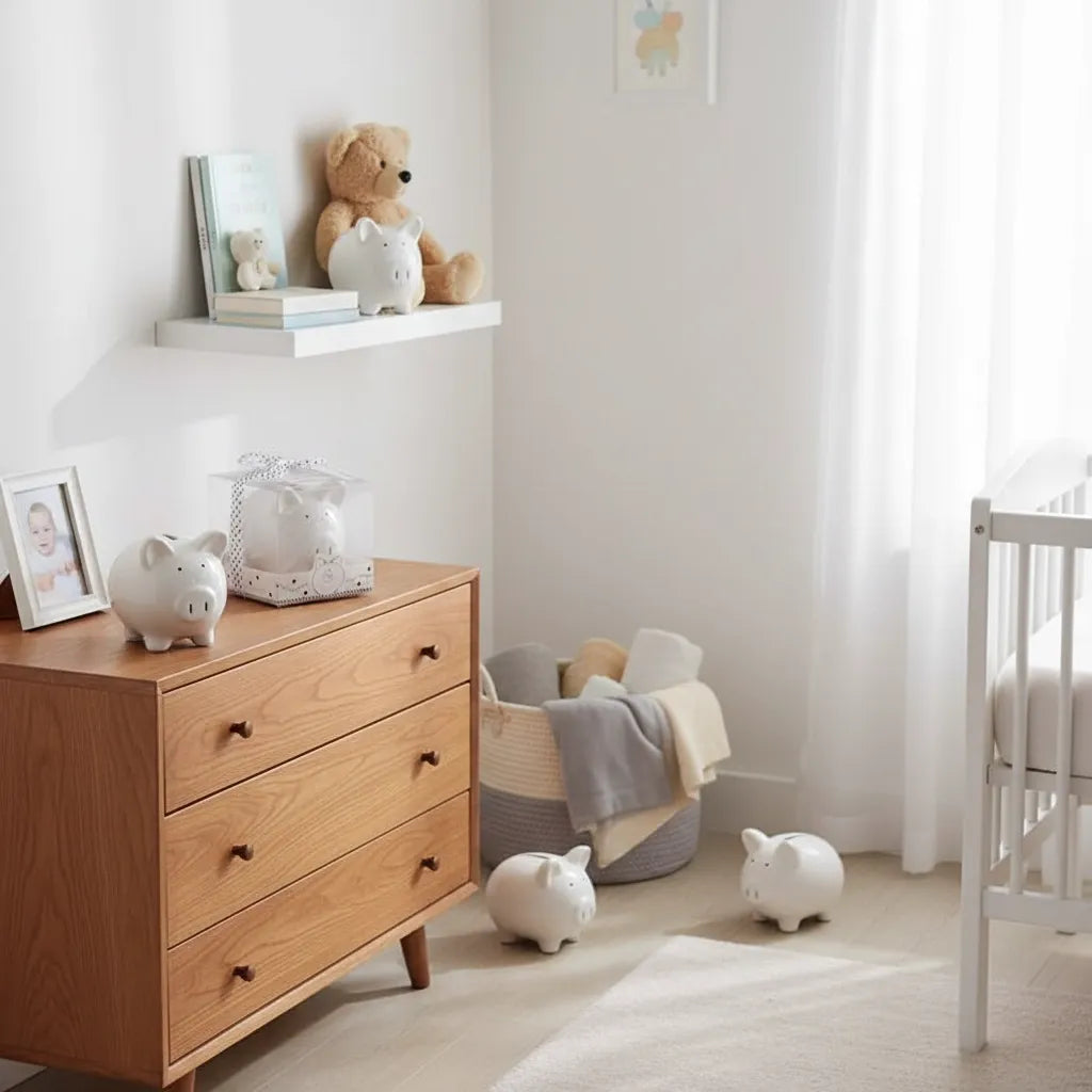 Tirelire Naissance (Lot de 10)