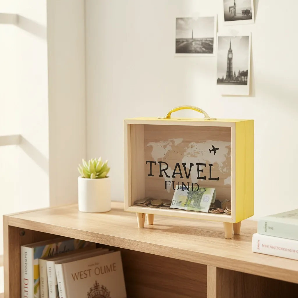 Tirelire Originale pour Voyage