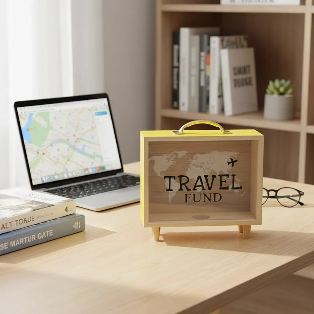 Tirelire Originale pour Voyage